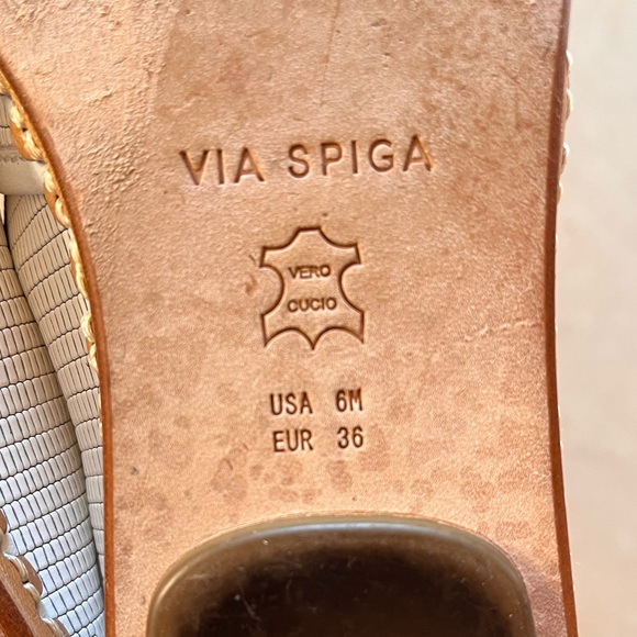 VIA SPIGA Caila Leather Embossed Flat Loafer - Picture 3 of 7